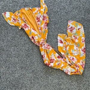 Summer /spring  wrap maxi dress